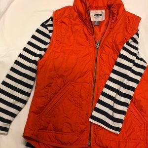 Old navy quilted vest size xs petite